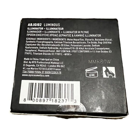 NYX A Bit Jelly Gel Illuminator 0.53 Fl Oz ABJG102 Luminous - Picture 3 of 6